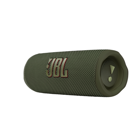 JBL Flip 6 - Green - Portable Waterproof Speaker - Detailshot 1