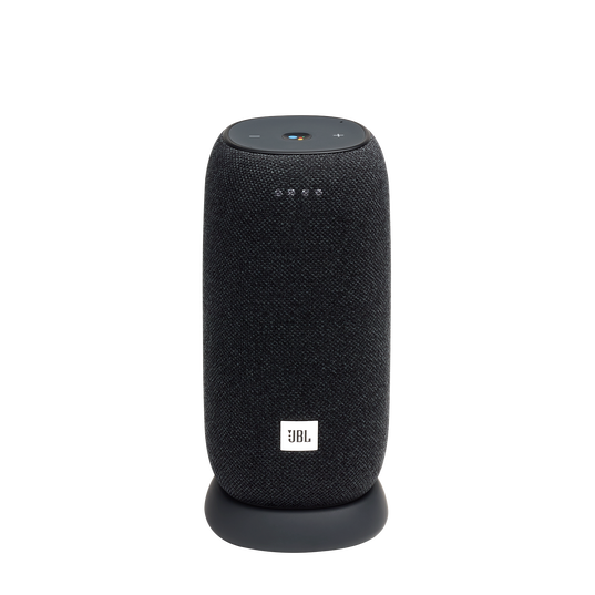 JBL Link Portable - Black - Portable Wi-Fi Speaker - Hero