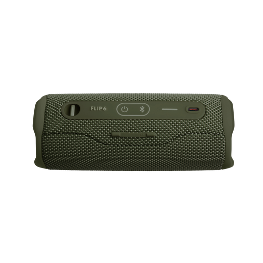 JBL Flip 6 - Green - Portable Waterproof Speaker - Bottom