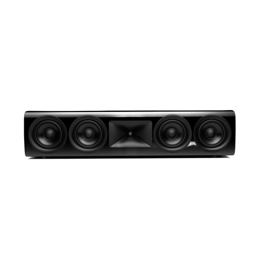 HDI-4500 - Black Gloss - 2 ½-way Quadruple 5.25-inch (130mm) Center Channel Loudspeaker - Hero