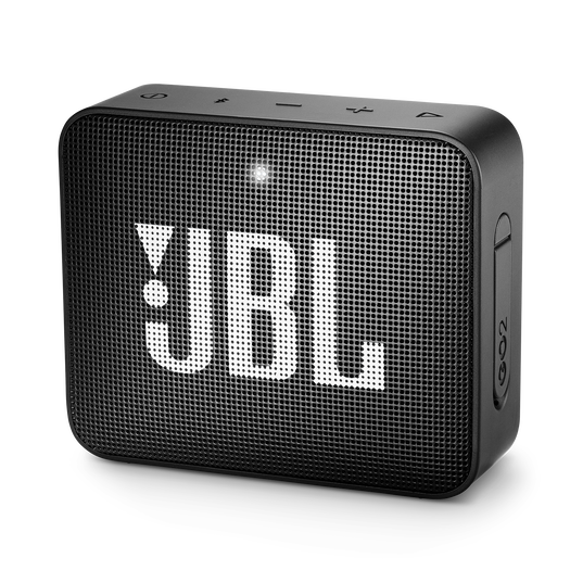 JBL Go 2 - Black - Portable Bluetooth speaker - Hero