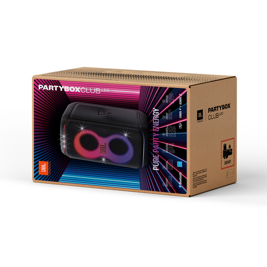 JBL PartyBox Club 120 - Black - Portable party speaker - Detailshot 8