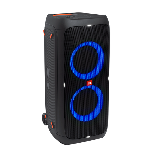 JBL Partybox 310 - Black - Portable party speaker with dazzling lights and powerful JBL Pro Sound - Hero