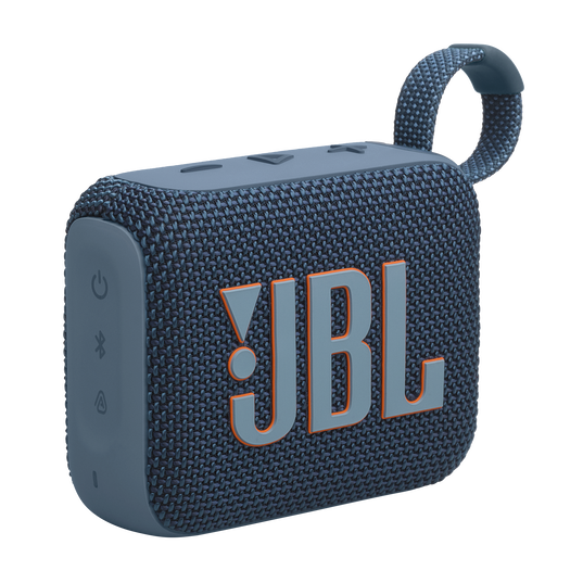 JBL Go 4 - Blue - Ultra-Portable Bluetooth Speaker - Hero
