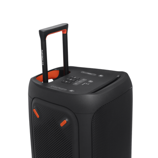 JBL Partybox 310 - Black - Portable party speaker with dazzling lights and powerful JBL Pro Sound - Detailshot 4