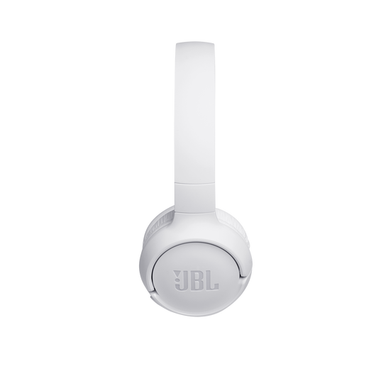 JBL Tune 500BT - White - Wireless on-ear headphones - Left