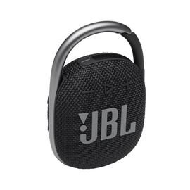JBL Clip 4 - Black - Ultra-portable Waterproof Speaker - Hero