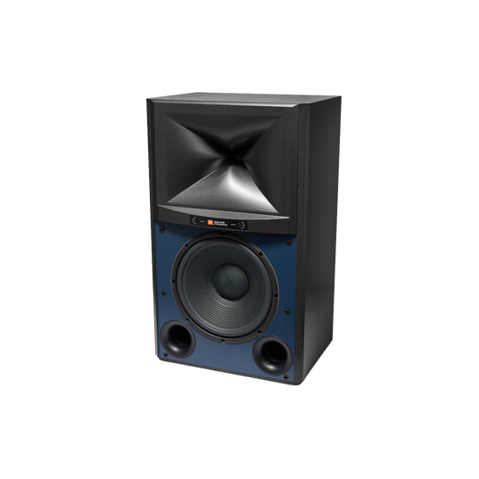JBL 4349 - Black - 12-inch (300mm) 2-way Studio Monitor Loudspeaker - Left