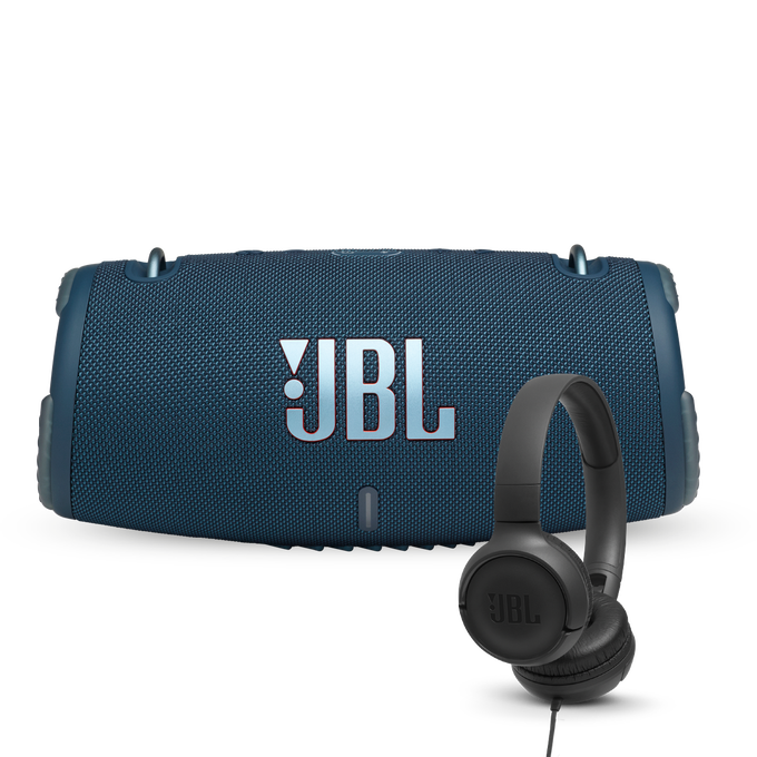 ¡COMBO ESPECIAL! Parlante Xtreme 3 (Azul) + Audifonos Tune 500 (Negro)
