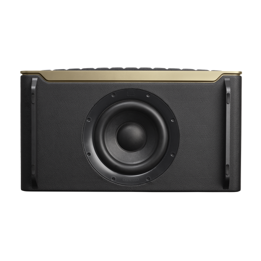 JBL Authentics 500 - Black - Hi-fidelity smart home speaker with Wi-Fi, Bluetooth and Voice Assistants with retro design. - Bottom
