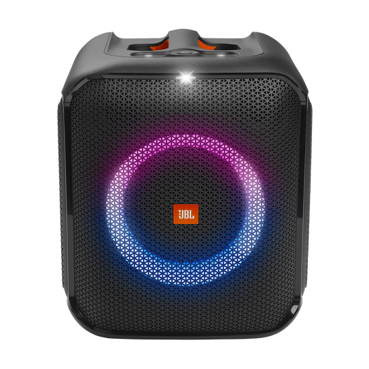 JBL Partybox Encore Essential  Altavoz para fiestas portátil con un  potente sonido de 100 W, espectáculo de luces dinámico incorporado y diseño  resistente a salpicaduras.