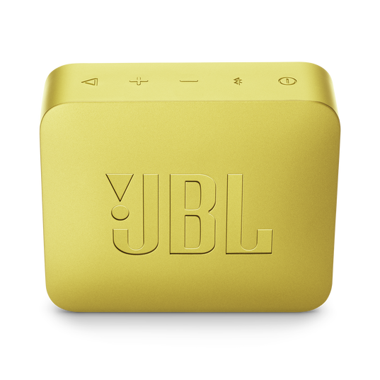 JBL Go 2 - Lemonade Yellow - Portable Bluetooth speaker - Back