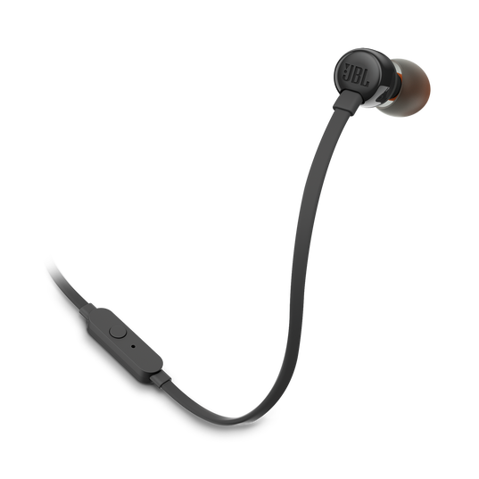 JBL Tune 110 - Black - In-ear headphones - Hero