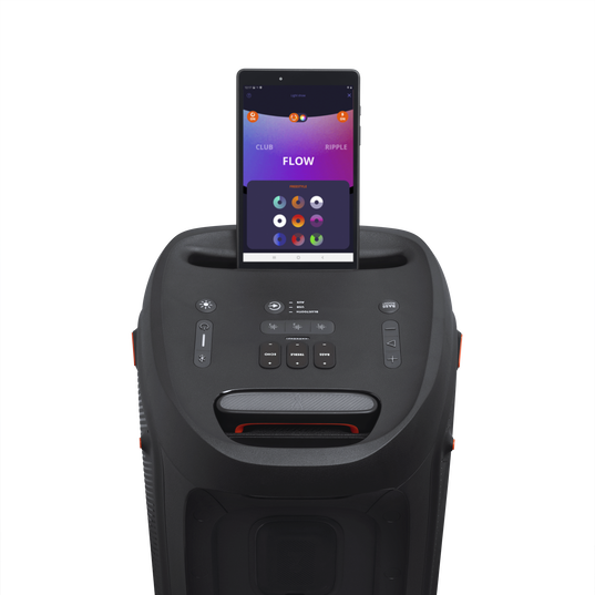 JBL Partybox 310 - Black - Portable party speaker with dazzling lights and powerful JBL Pro Sound - Detailshot 2