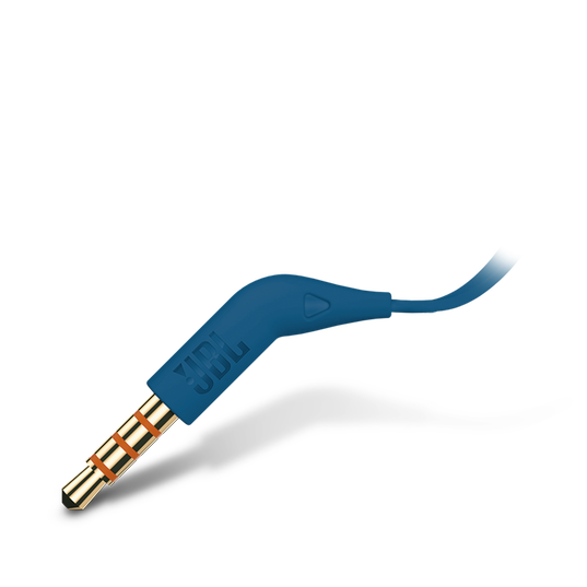 JBL Tune 110 - Blue - In-ear headphones - Detailshot 3