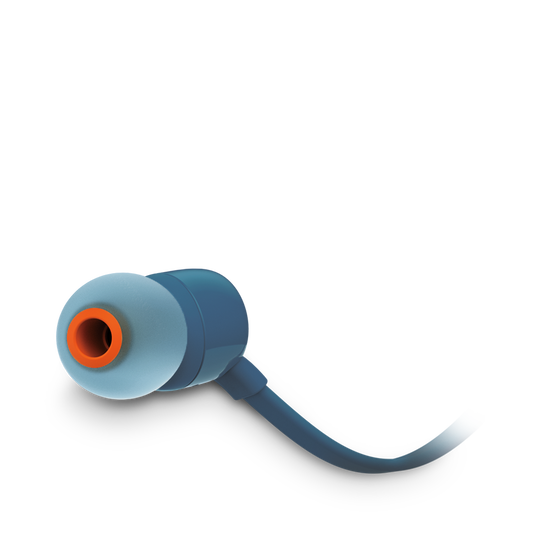 JBL Tune 110 - Blue - In-ear headphones - Detailshot 1