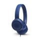JBL Tune 500 - Blue - Wired on-ear headphones - Hero