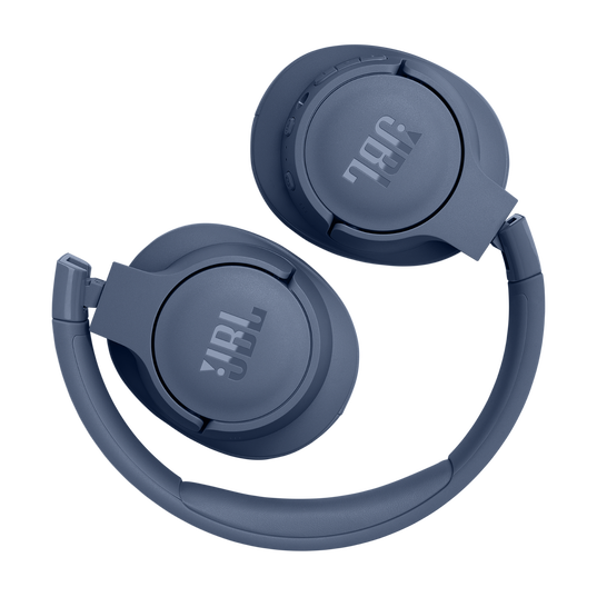 JBL Tune 770NC - Blue - Adaptive Noise Cancelling Wireless Over-Ear Headphones - Detailshot 4
