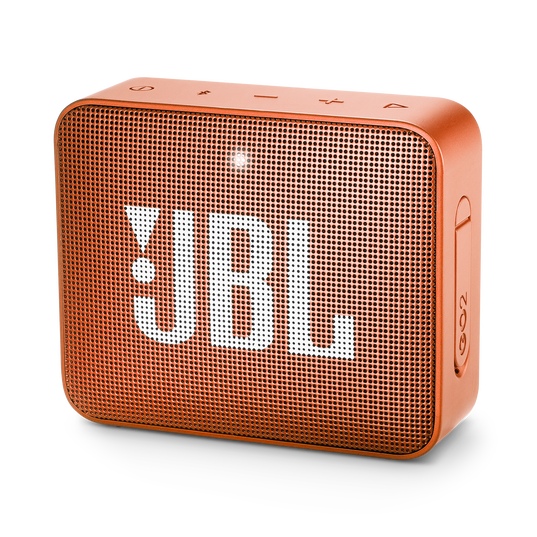 JBL Go 2 - Coral Orange - Portable Bluetooth speaker - Hero