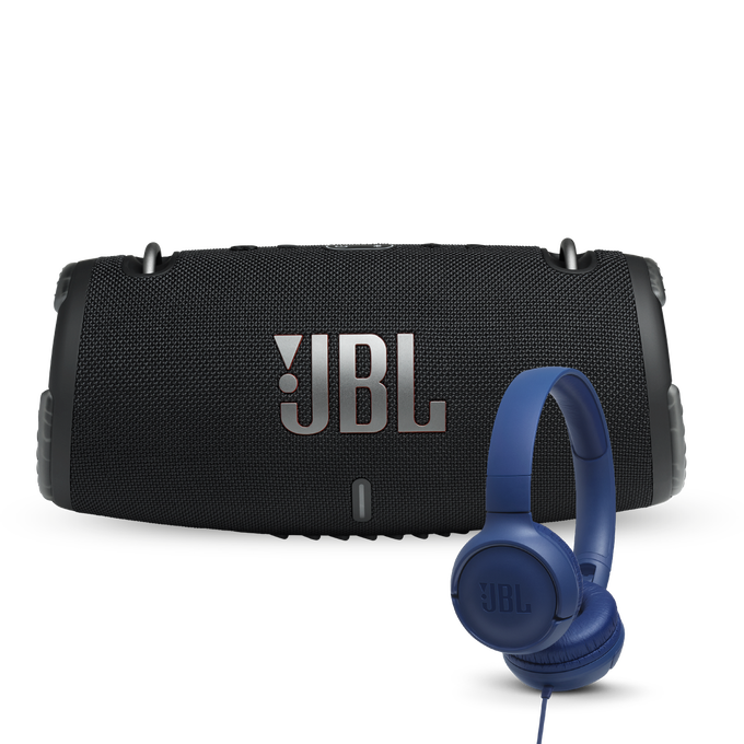 ¡COMBO ESPECIAL! Parlante Xtreme 3 (Negro) + Audifonos Tune 500 (Azul)