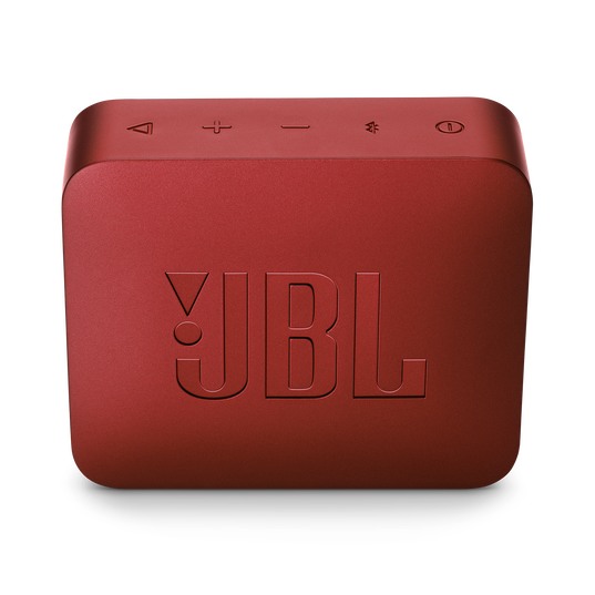 JBL Go 2 - Ruby Red - Portable Bluetooth speaker - Back