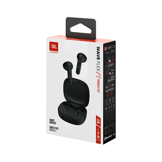 JBL Wave Flex - Black - True wireless earbuds - Detailshot 15