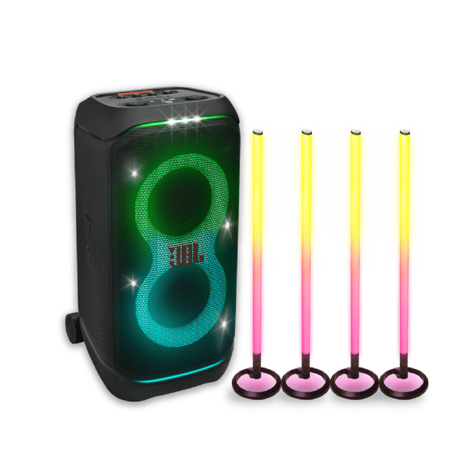 ¡COMBO ESPECIAL! PartyBox Stage 320 + 4 PartyLight Stick