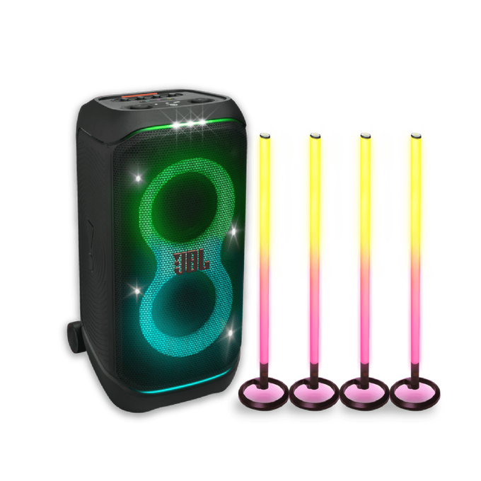 ¡COMBO ESPECIAL! PartyBox Stage 320 + 4 PartyLight Stick¡COMBO ESPECIAL! PartyBox Stage 320 + 4 PartyLight Stick ¡COMBO ESPECIAL! PartyBox Stage 320 + 4 PartyLight Stick