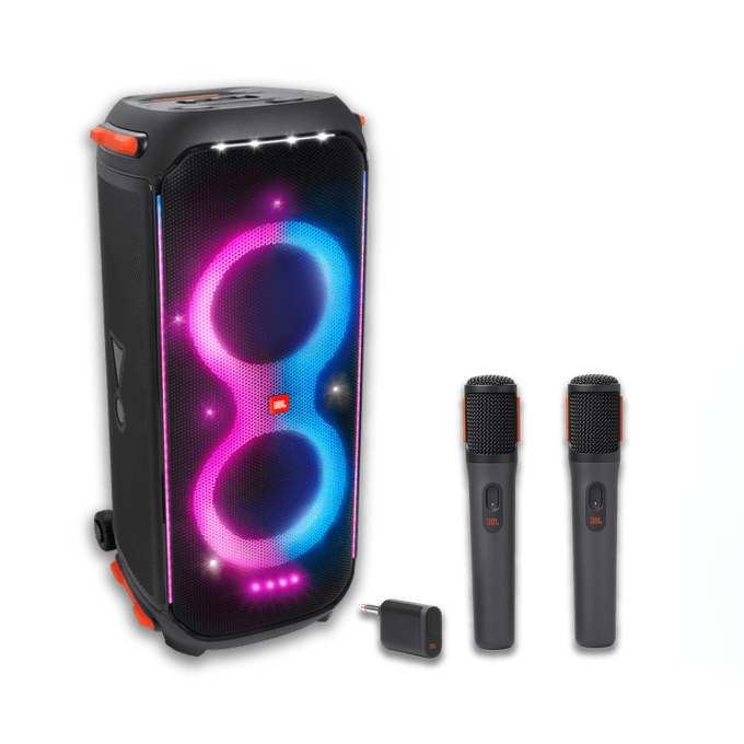 ¡COMBO ESPECIAL! PartyBox 710 (Negro) + PartyBox Wireless Mic
