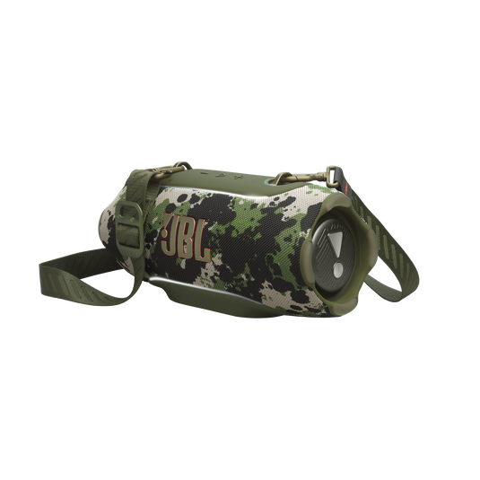 JBL Xtreme 5 - Squad - Portable waterproof speaker with massive legendary JBL sound, ambient edge lighting, and a convenient shoulder strap - Hero image number null
