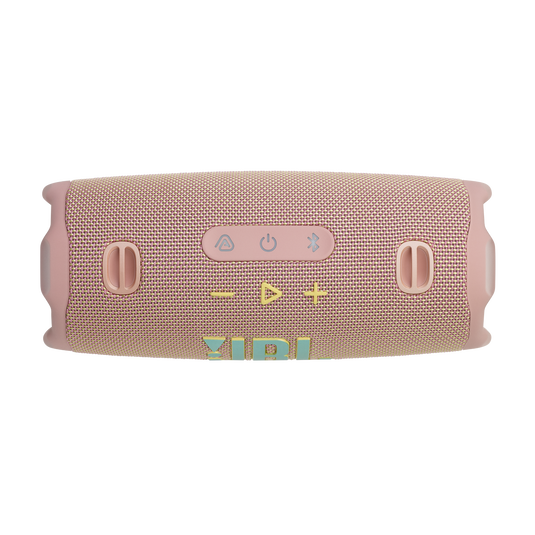 JBL Charge 6 - Pink - Portable waterproof and drop-proof Bluetooth speaker - Top image number null