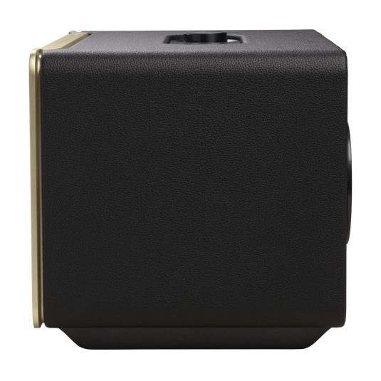 JBL Authentics 500 - Black - Hi-fidelity smart home speaker with Wi-Fi, Bluetooth and Voice Assistants with retro design. - Right image number null