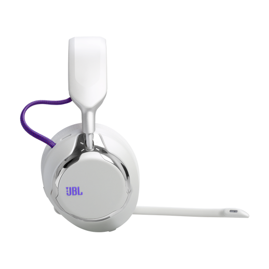 JBL Quantum 950 - White - Wireless multiplatform gaming headset with adaptive Noise Cancelling - Left image number null