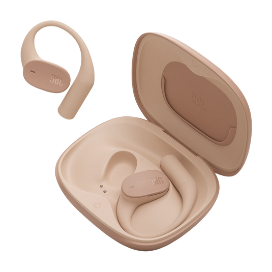 JBL Sense Lite - Beige - True Wireless Open-ear Headphones - Detailshot 1 image number null
