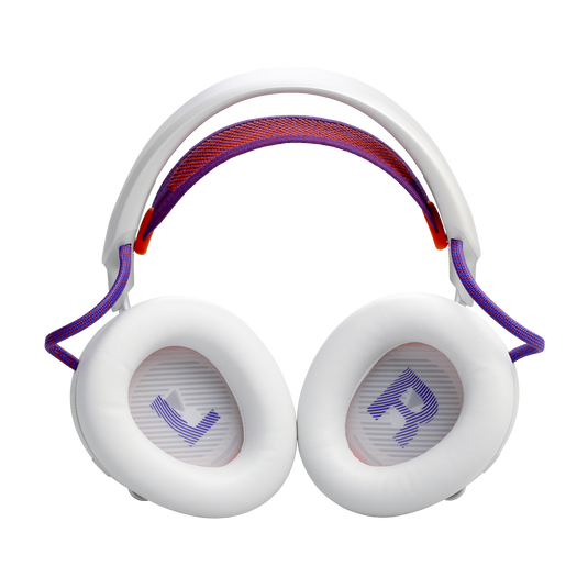 JBL Quantum 950 - White - Wireless multiplatform gaming headset with adaptive Noise Cancelling - Bottom image number null