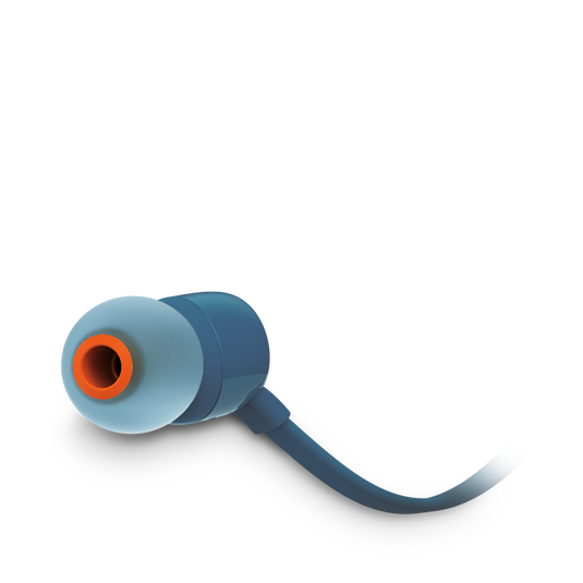JBL Tune 110 - Blue - In-ear headphones - Detailshot 1 image number null