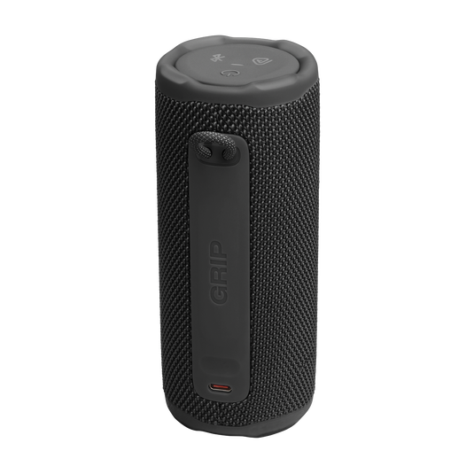 JBL Grip - Black - Compact Bluetooth speaker with bold JBL Pro Sound and ambient light - Back image number null