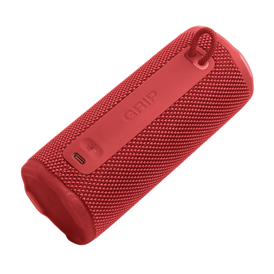 JBL Grip - Red - Compact Bluetooth speaker with bold JBL Pro Sound and ambient light - Detailshot 2 image number null