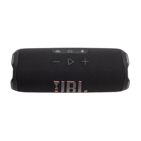 JBL Flip 7 - Black - Portable waterproof and drop-proof speaker - Top image number null