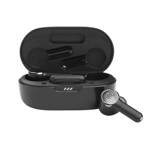 JBL Quantum TWS - Black - True wireless Noise Cancelling gaming earbuds - Hero JBL Quantum TWS