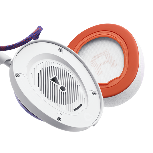 JBL Quantum 650 - White - Wireless multiplatform gaming headset - Detailshot 12 image number null