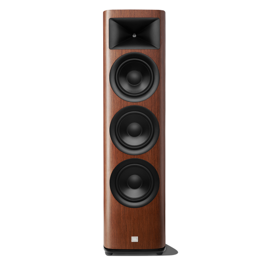 HDI-3800 - Walnut - 2 ½-way Triple 8-inch (200mm) Floorstanding Loudspeaker - Hero image number null