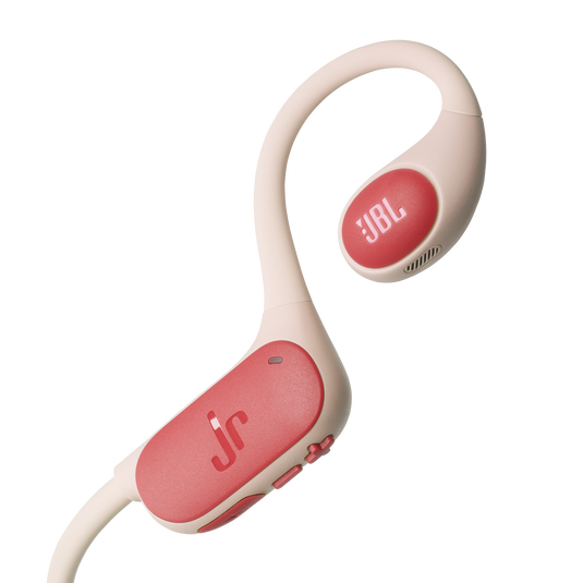 JBL Junior Free - Peach - Wireless open-ear kids headphone - Left image number null