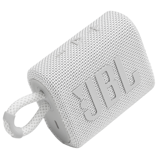 JBL Go 3 - White CSTM - Portable Waterproof Speaker - Detailshot 1 image number null