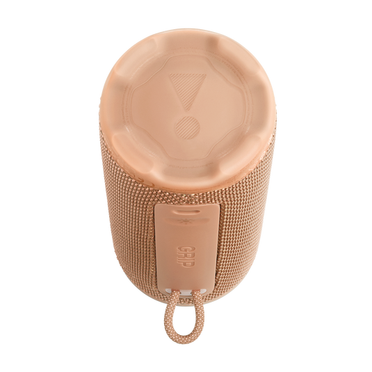 JBL Grip - Orange - Compact Bluetooth speaker with bold JBL Pro Sound and ambient light - Bottom image number null