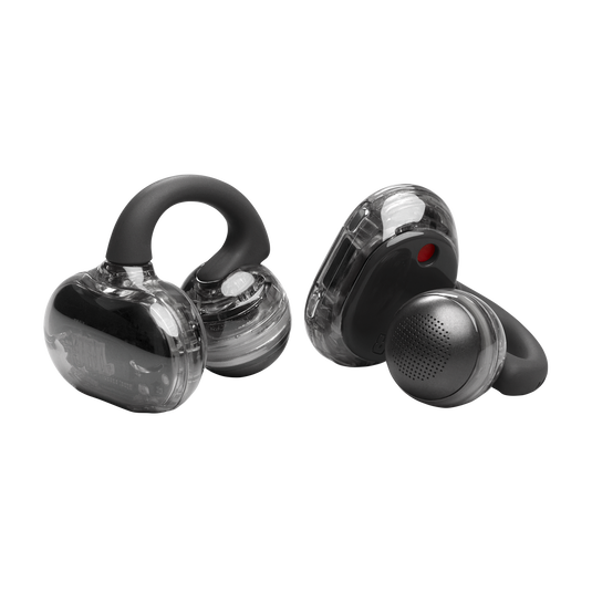JBL Soundgear Clips - Black - True wireless open-ear headphones - Front image number null