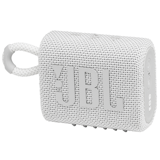 JBL Go 3 - White CSTM - Portable Waterproof Speaker - Hero image number null