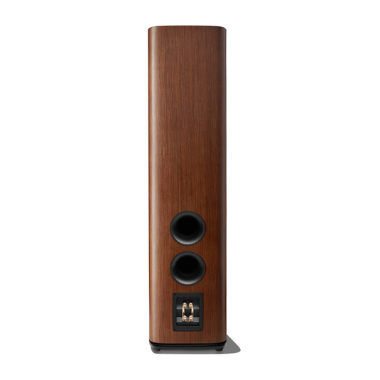 HDI-3600 - Walnut - 2 ½-way Triple 6.5-inch (165mm) Floorstanding Loudspeaker - Back image number null