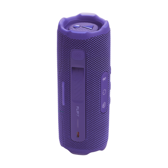 JBL Flip 7 - Purple - Portable waterproof and drop-proof  speaker - Back image number null