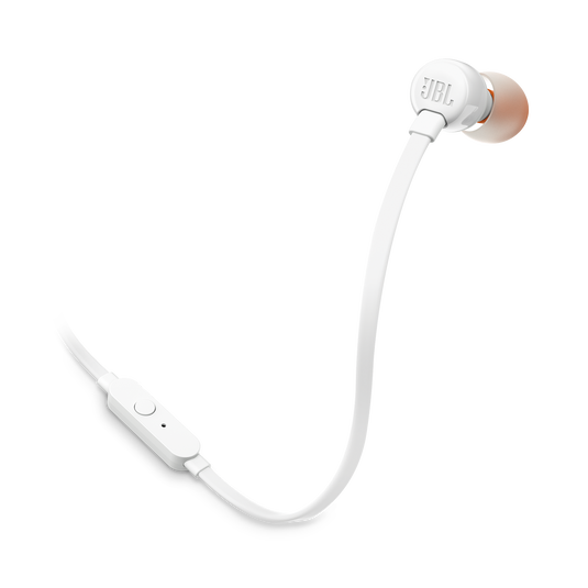 JBL Tune 110E - White - In-ear headphones - Hero image number null